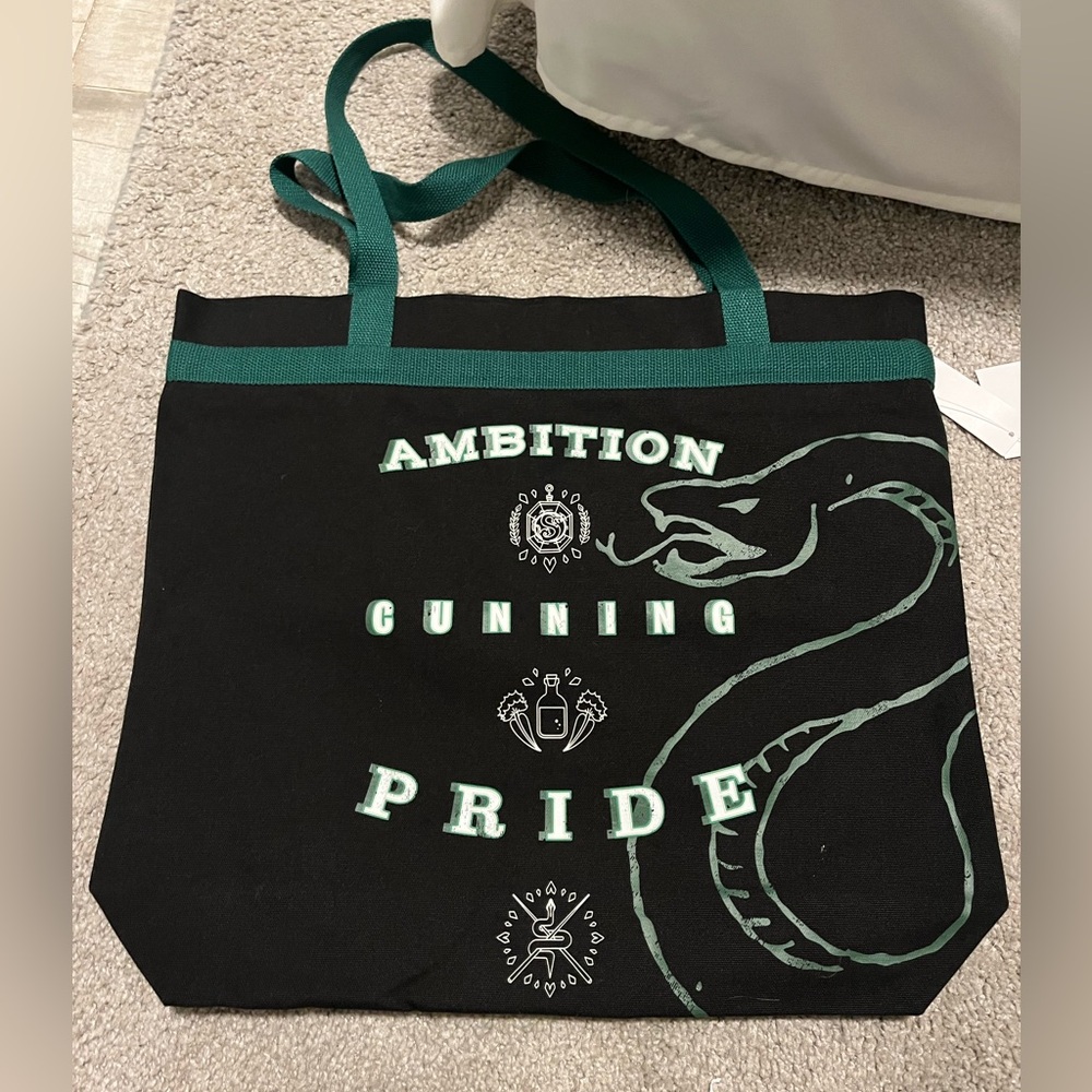 Harry Potter Slytherin Canvas Tote Bag